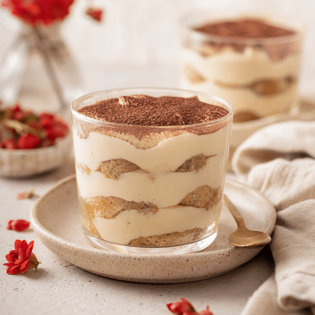 Tiramisu cups for catering — Vava Dessert Tables Toronto