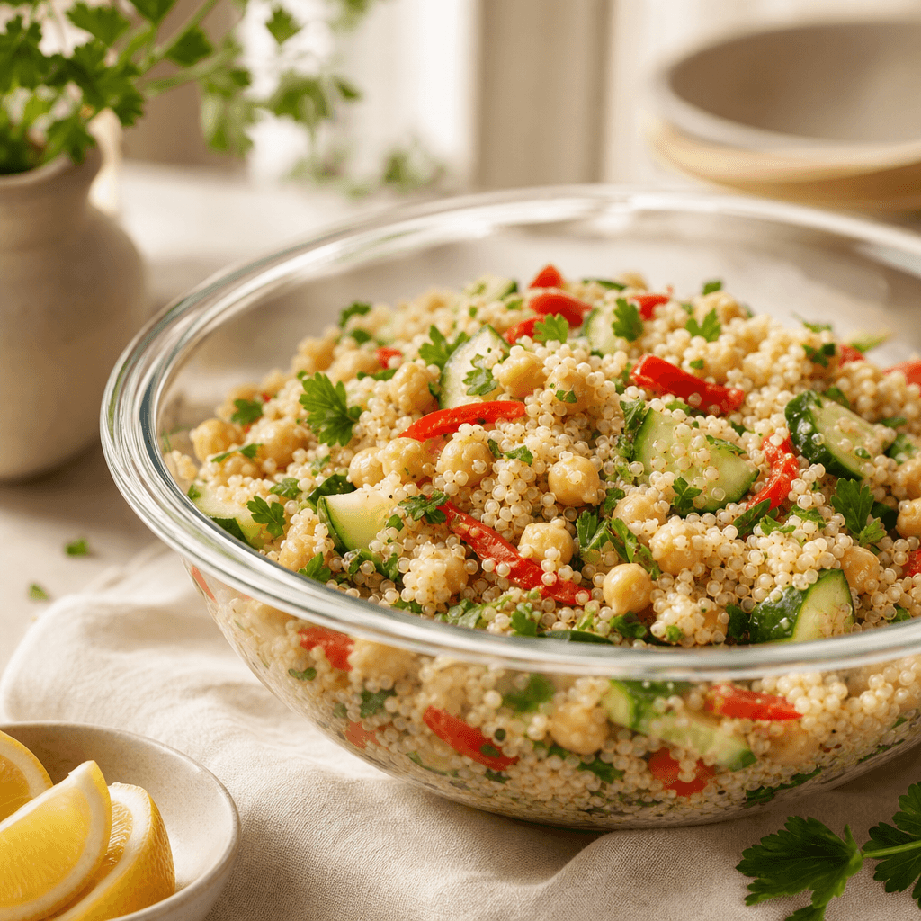 Quinoa salad for catering — Vava Dessert Tables Toronto